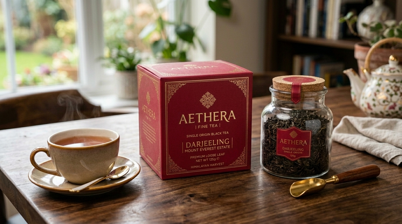 Premium Chamomile Infused Black Tea