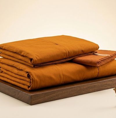 Pure Cotton Tri-Siwura Set (පූජනීය ත්‍රිසිවුර)