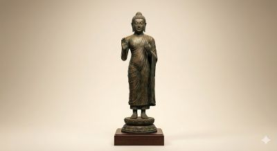 Standing Buddha Statue